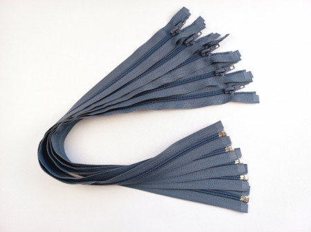 Fermoare detasabile #5 nylon 50,60,70,75,80,90 gri