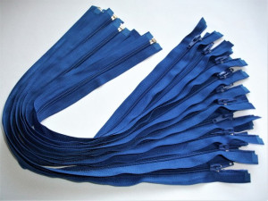 Fermoare detasabile #5 nylon 50,60,70,75,80,90 albastru cod223 / 10 buc