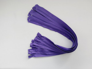 Fermoare lenjerie #3 - 50 cm mov cod192