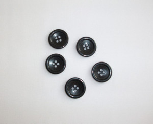 Nasturi sacou negri 20mm (M32) - 1000 buc