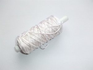 Snur Zorela 1mm - alb