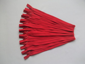 Fermoare ascunse 20 cm rosu