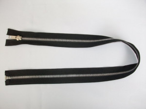 Fermoare detasabile #5 aluminiu negre 50, 60, 70, 80, 90cm