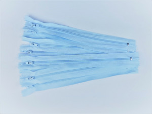 Fermoare fusta #3 - 20 cm bleu cod542