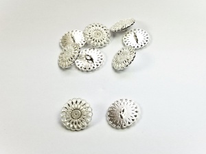 NASTURI TIBETANI METALICI, COD2525, argintii