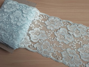 Dantela neelastica bleu 14.5 cm, cod278