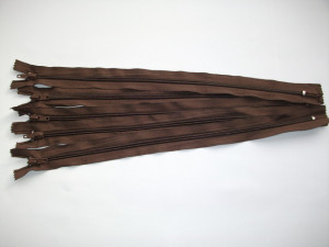 Fermoar cizme, genti, fix 20,30,35,45 cm maro / 20 buc.
