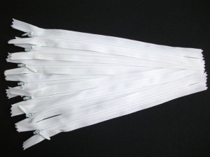 Fermoare ascunse 20 cm alb