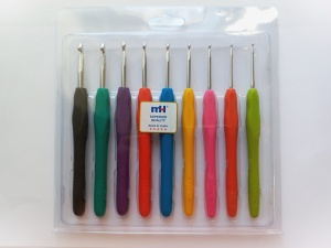 Set crosete aluminiu, cu maner de silicon, de la 2mm la 6mm - 9buc. - Img 2