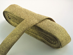 Elastic Lurex Auriu - 20mm
