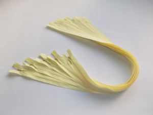 Fermoare ascunse 50 cm galben lamaie, cod109