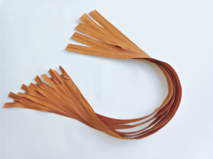Fermoare ascunse 60 cm maro coniac, cod280