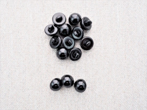 Nasturi perla M16 - negru