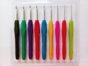 Set crosete aluminiu, cu maner de silicon, de la 2mm la 6mm - 9buc. - Img 1