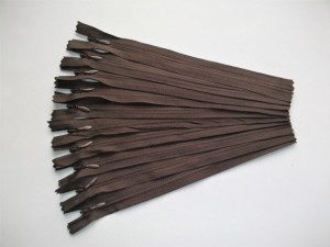 Fermoare ascunse 20 cm maro