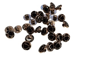 NASTURI PLASTIC EMAILAT, 11MM, COD2519 B