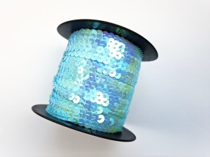 Paiete cu reflexii la rola, 6mm - bleu