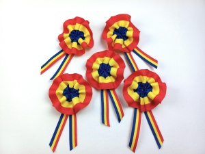 Cocarda tricolor, set 5 buc.