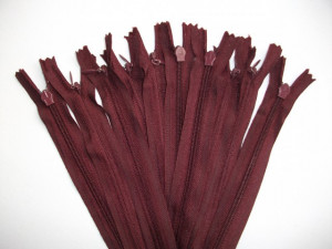 Fermoare ascunse 60 cm visiniu, cod178