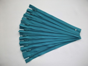 Fermoare fusta #3 - 20 cm turcoaz, cod210