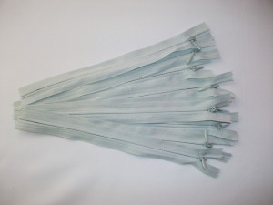Fermoare invizibile 20 cm gri deschis cod343