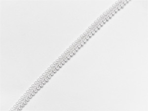 Galon poliester 10mm/10m, cod3, alb