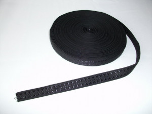 Lezarda 15 mm negru
