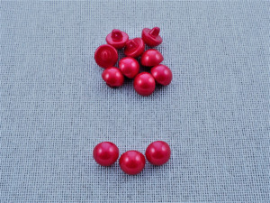 Nasturi perla M16 - rosu, cod148