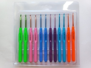 Set crosete aluminiu, cu maner plastic, de la 2mm la 4.5mm - 12buc. - Img 2