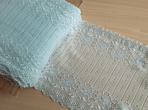 Dantela elastica bleu 15cm, cod87