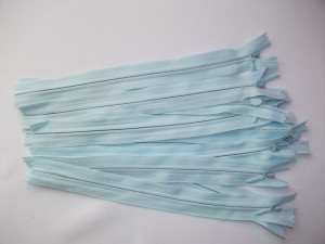 Fermoare ascunse 20 cm bleu