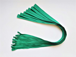 Fermoare ascunse 60 cm verde mediu - cod258