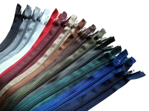 70cm - Fermoare detasabile nylon #5 /10 buc