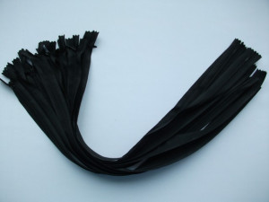 Fermoare ascunse 50 cm negre