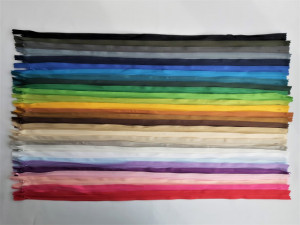 Fermoare ascunse 60 cm - 30 culori x 10 buc