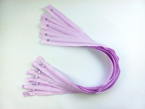 Fermoare lenjerie #3 - 50 cm lila cod068