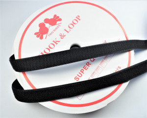 Arici 20 mm (velcro) alb si negru cu adeziv