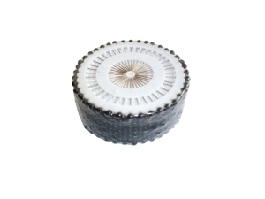Bolduri cap perla negre