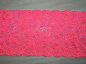 Dantela elastica roz coray 15cm/9m, cod301 - Img 2