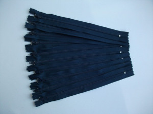 Fermoare fusta #3 - 20 cm bleumarin cod330