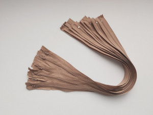 Fermoare lenjerie #3 - 50 cm bej cacao cu lapte, cod293