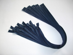 Fermoare lenjerie #3 - 50 cm bleumarin cod330