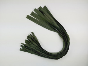 Fermoare ascunse 50 cm kaki , cod327