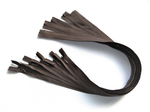 Fermoare ascunse 60 cm maro inchis, cod302