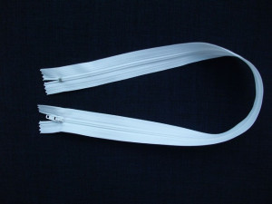 Fermoare lenjerie #3 - 50 cm alb