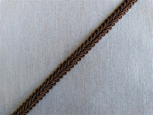 *Galon poliester 10mm, cod3, maro - diferite lungimi