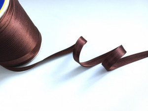 Satin bias - maro, 15mm/144yds