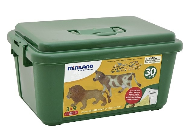 Animale domestice si salbatice Miniland 30 figurine - 1 | YEO