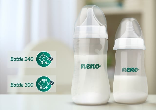 Biberon 2 in 1 Neno 240 ml / 300 ml - 1 | YEO