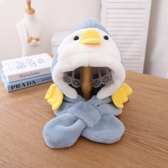 Caciulita plusata pentru copii - Pinguin - 3 | YEO